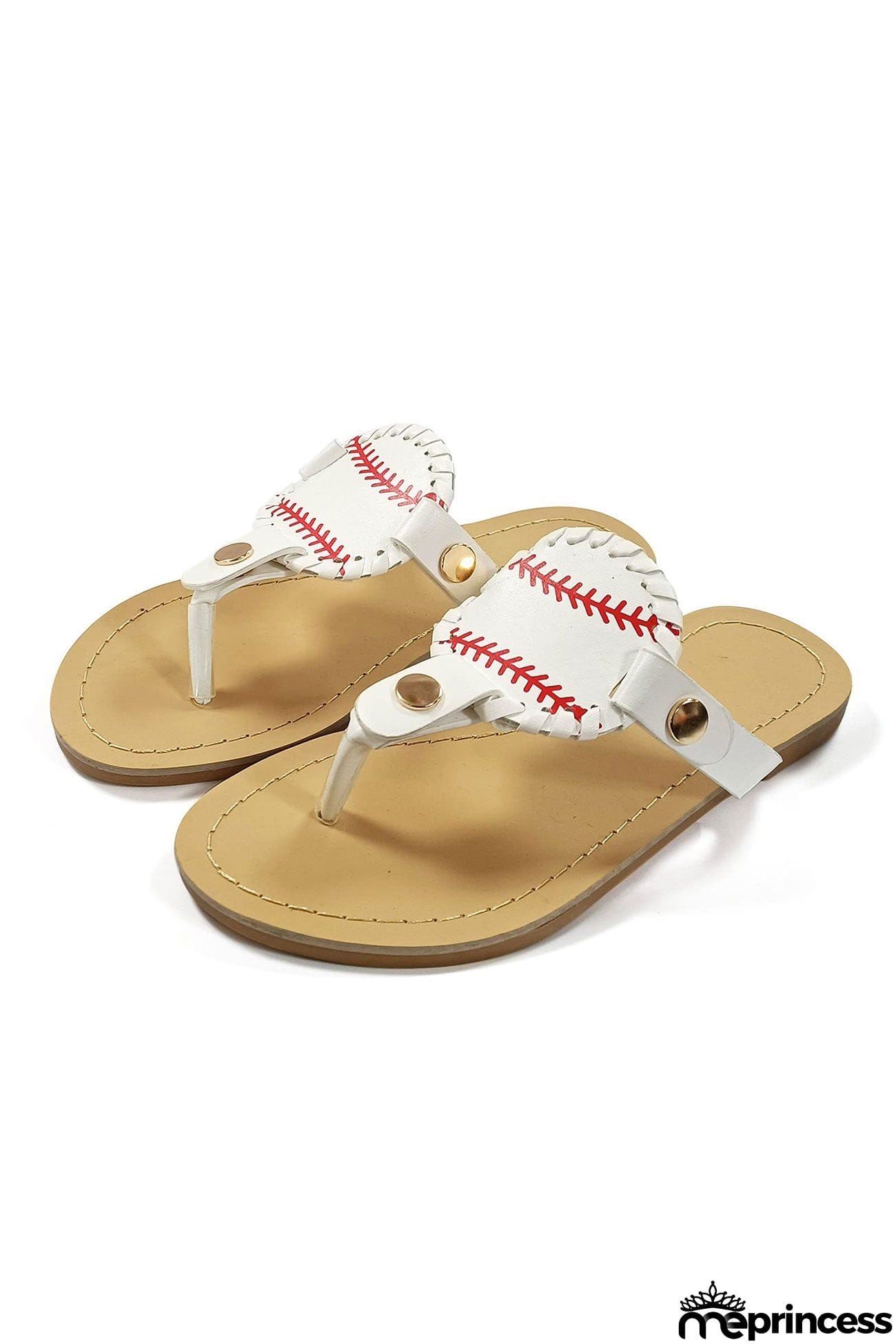 Baseball Flip-Flop Flat Sandals