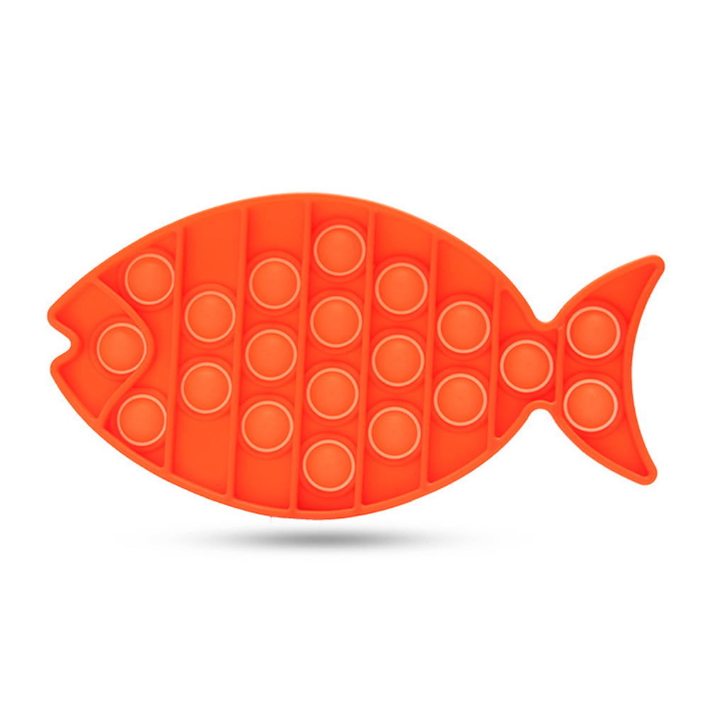 

Fish,Orange - Pop It Fidget Toy, 501 Original