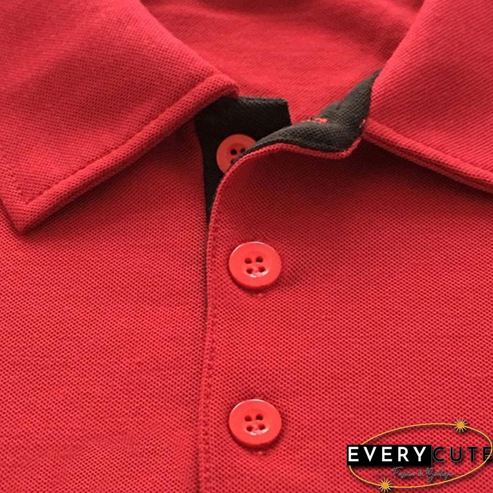 High Quality Coca-Cola Sport T Shirt Men's Fashion Personality Cultivating Hip Hop Short-sleeved Shirt Polo Shirts Plus Size