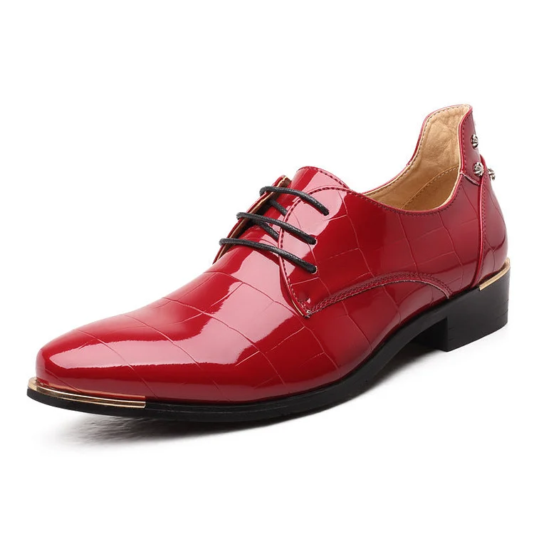 Autumn New Men's Shoes Foreign Trade Extra Large Leather Shoes Fashion Personality Tide Shoes Wholesale Men's Shoes