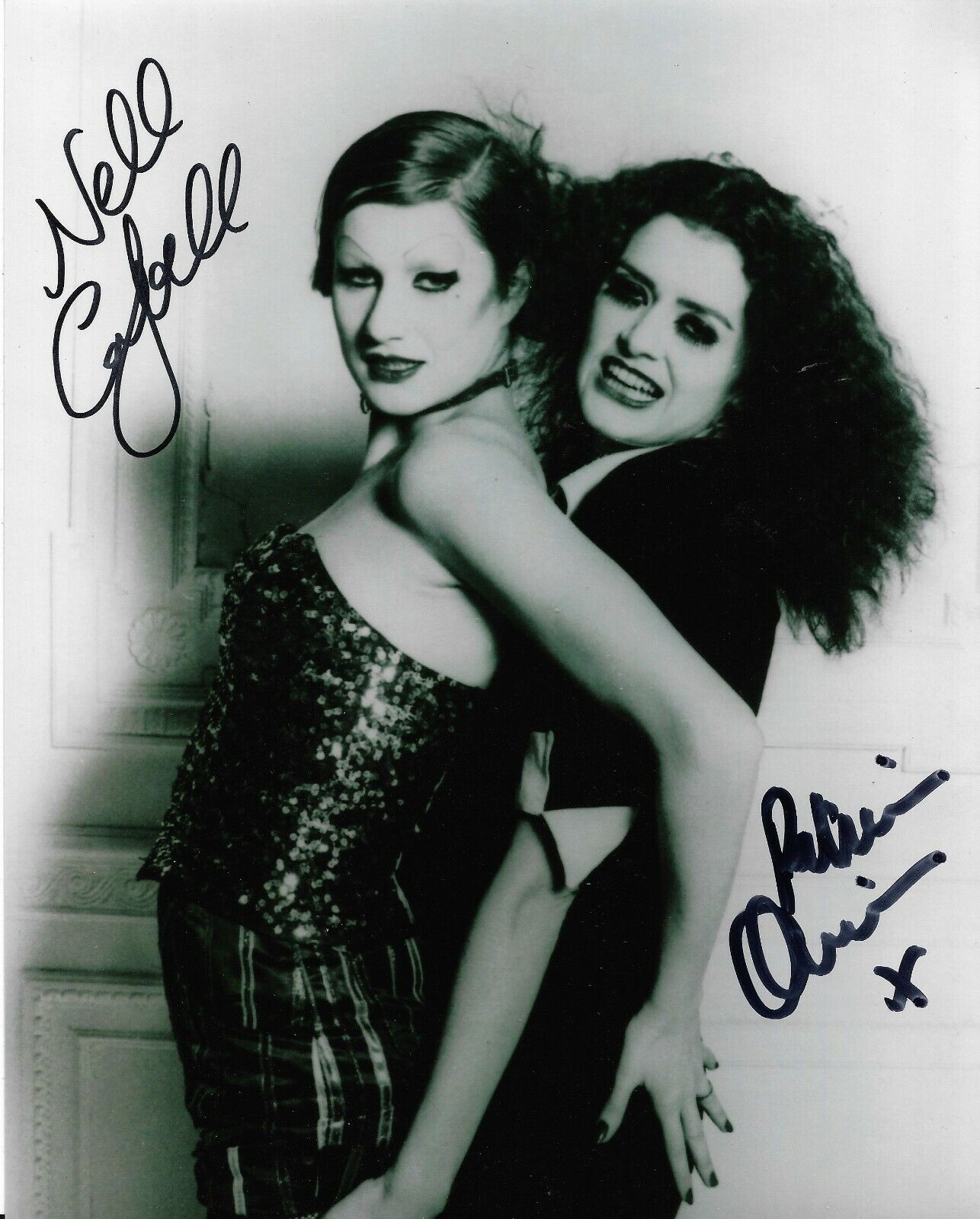 Patricia Quinn & Nell Campbell signed The Rocky Horror Picture Show