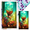Diamond Painting -DIY Round Drill Butterfly(40x70cm)