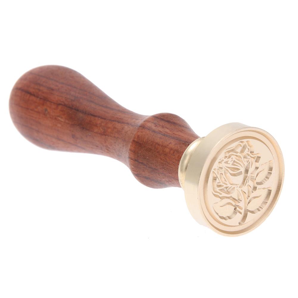 

DIY Sealing Wax with Wood Handle - Wax Seal Stamp, 501 Original
