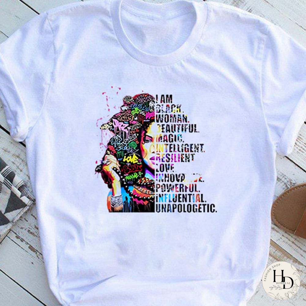 White Casual Print Basic O Neck T-Shirts
