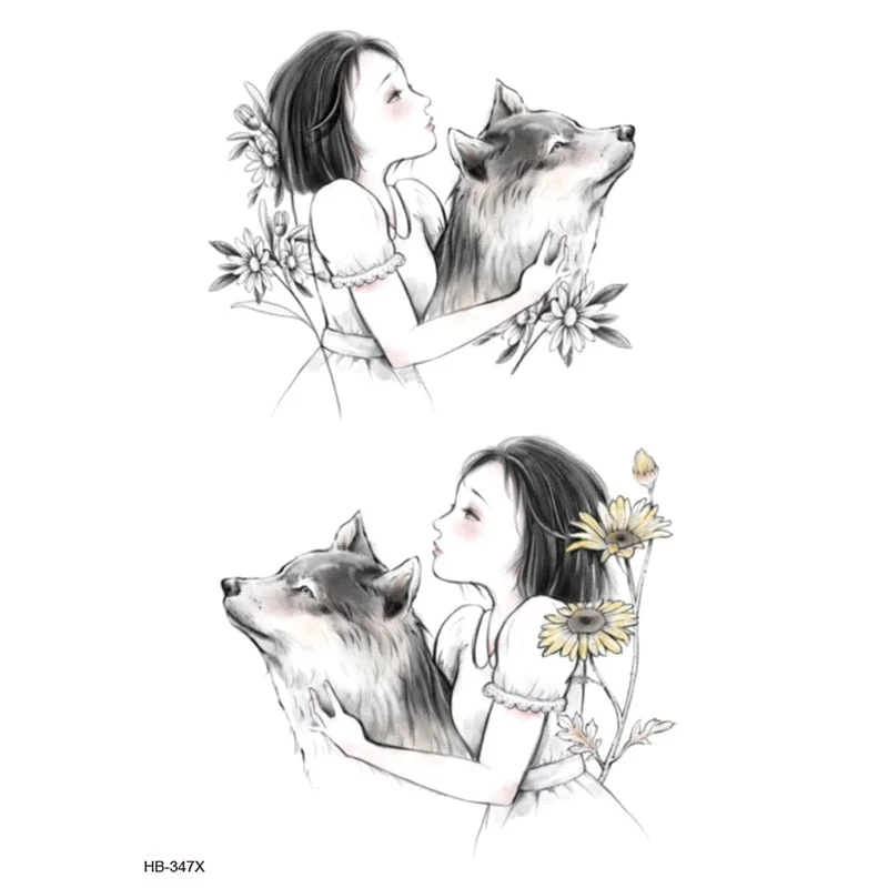 Temporary Tattoos Fake Tattoo Sticker Skull Joker Clown Tatto Hand Arm Foot Body Art Tiger Owl Tatoo Waterproof Tattoos