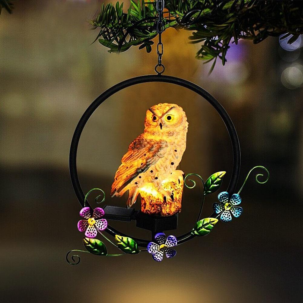 

Solar Power LED Parrot Hanging Waterproof, Dark brown, 501 Original