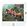 Fox - 11CT Stamped Cross Stitch - 40*50cm - Animal