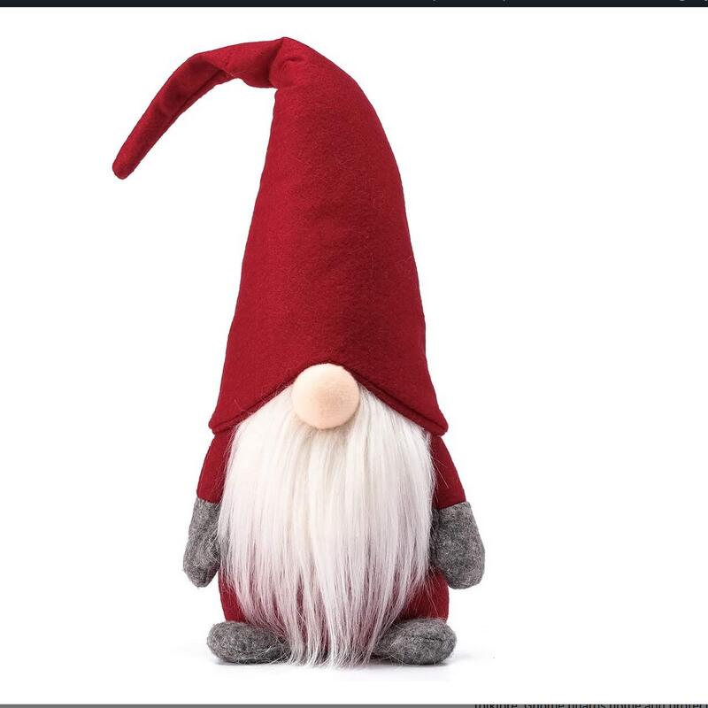 

Christmas Faceless Hat Old Man Doll Party Decor Hanging Ornament Kids Toys, Stand faceless doll red, 501 Original