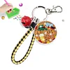 Diamond Painting Double Sided Oktoberfest Keychain Pendant for Party Supplies