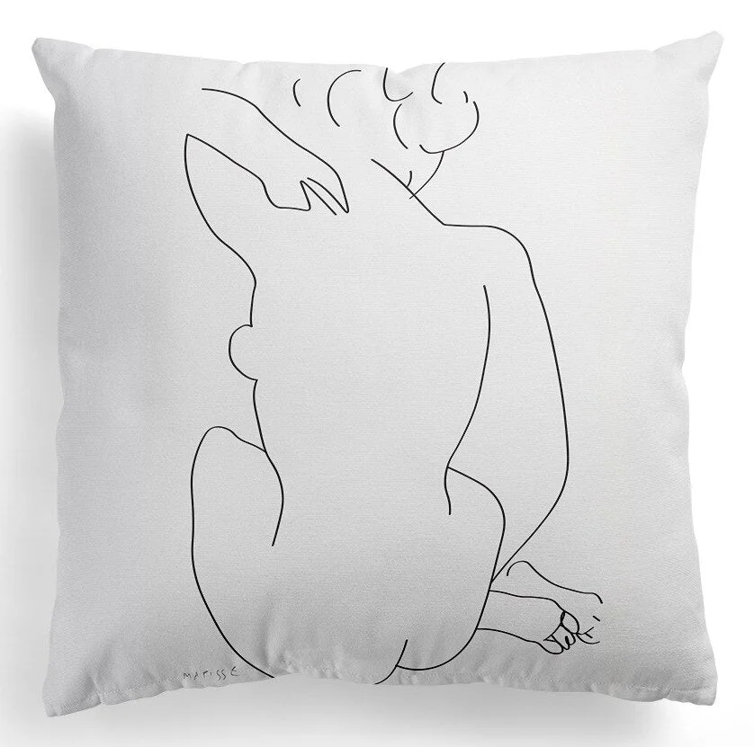 INS Nordic Black And White Abstract Geometric Cushion Cover Velvet Throw Pillowcase Bed Sofa Car Modern Home Decor Pillow Covers