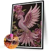 Pearl Pink Phoenix-Special Shaped Diamond Painting