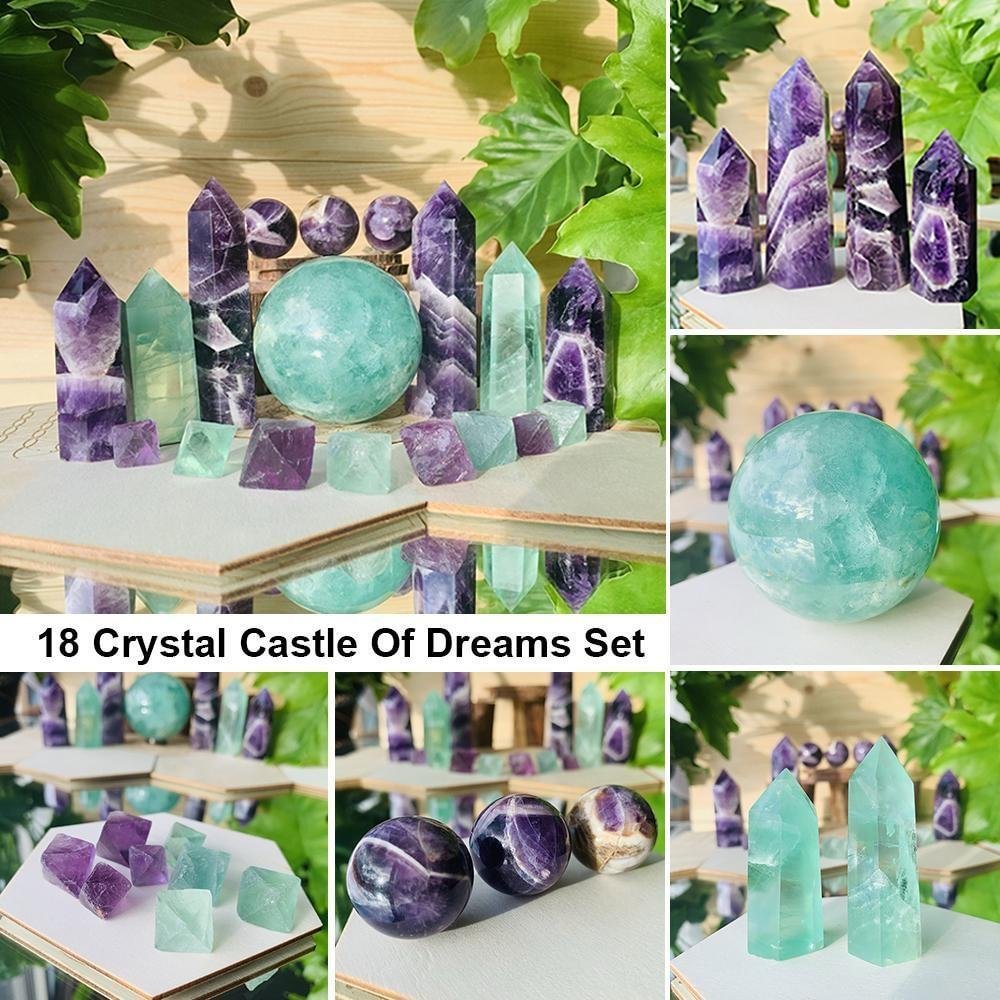 18 Piece Crystal Castle Of Dreams Set
