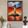 Diamond Painting-DIY Full Round Drill Lighthouse