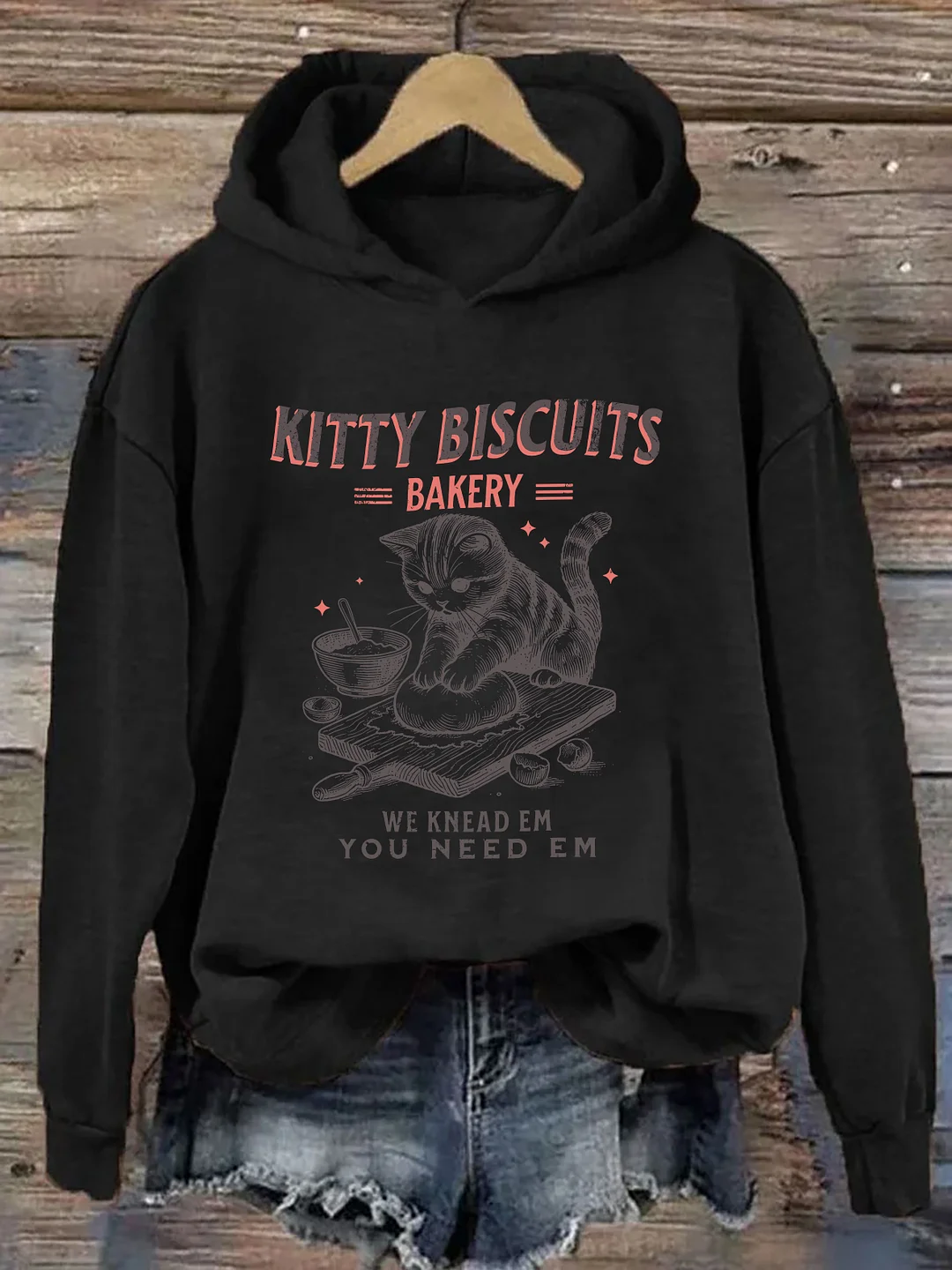 Cat Biscuit Hoodie