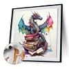 Flying Dragon In Book-Paint by Numbers Acrylic Painting 40*40CM(Watercolor)(HOT)