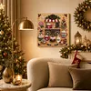 (20x20cm)Candy Cart DIY Pearl Painting Art With Inner Wooden Framed Kit