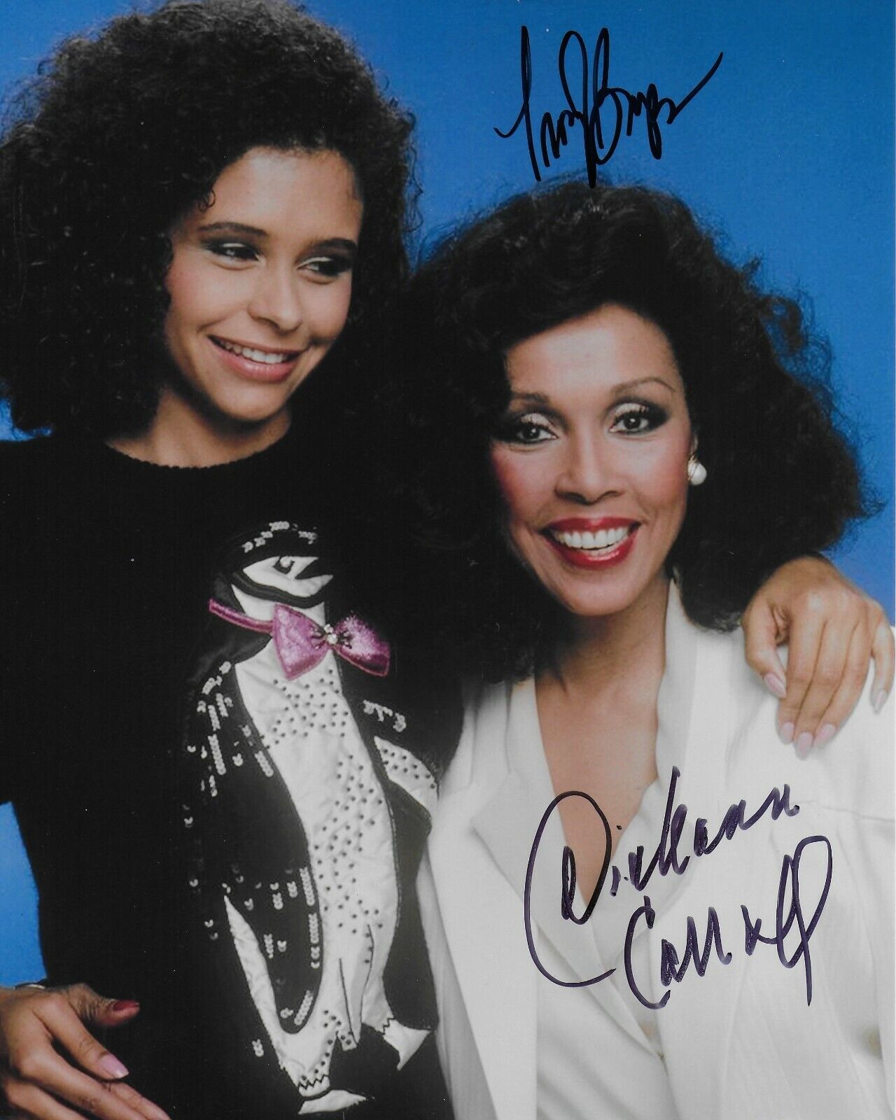 Diahann Carroll Troy Beyer Dynasty Original In Person Autographed 8X10 Photo Poster painting