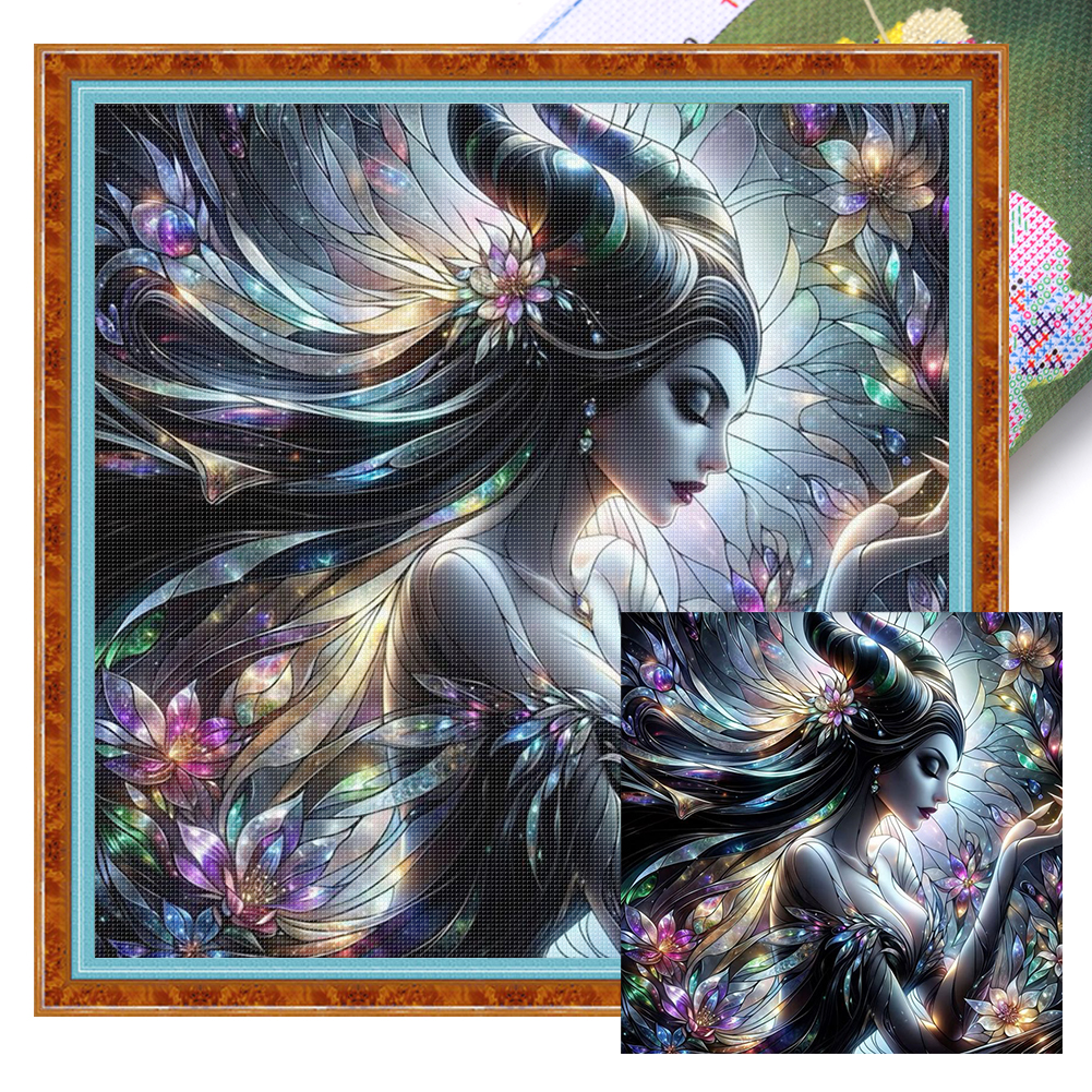 Godmother Full 11CT Pre-stamped Canvas(50*50cm) Cross Stitch