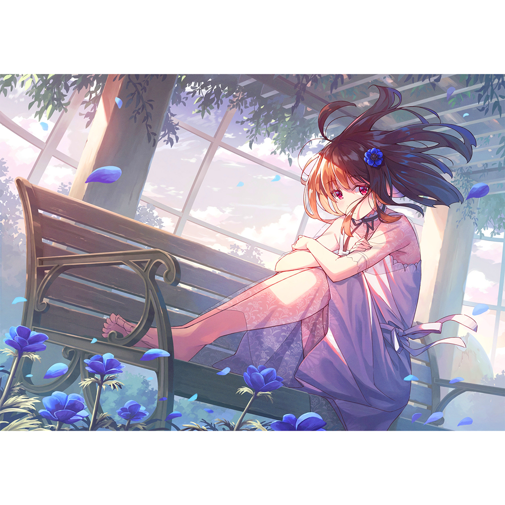 

Bench and Girl - 1000 Pieces Jigsaw Puzzle, 501 Original