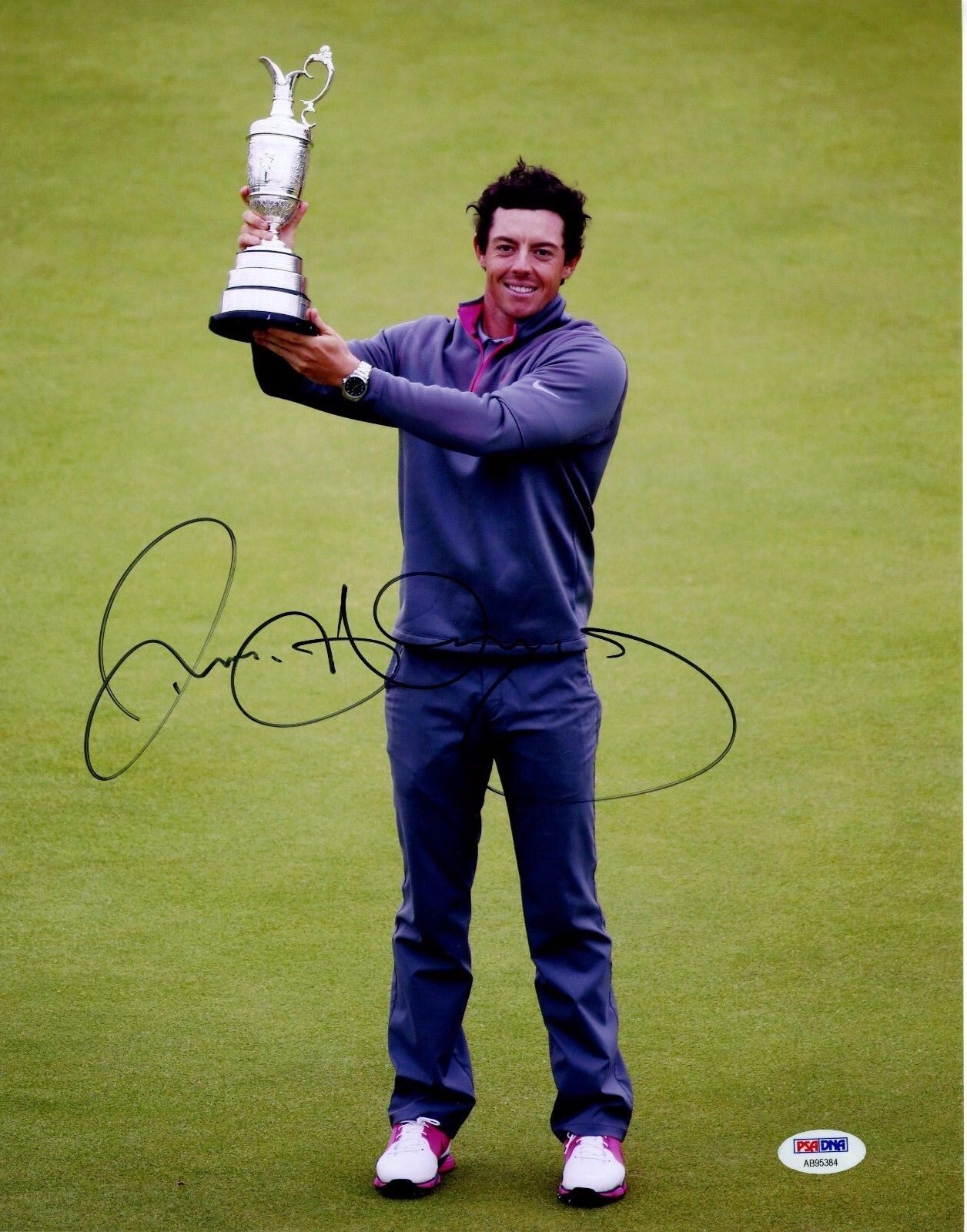 Rory McIlroy Signed 11x14 Photo Poster painting PSA COA Auto 2012 British Open PGA US Autograph