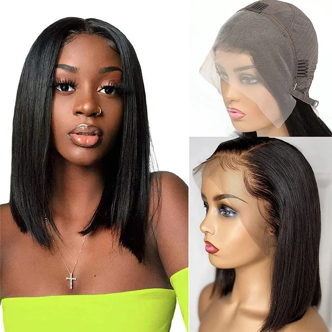 Bob Lace Black Daily Wigs ELCNEPAL