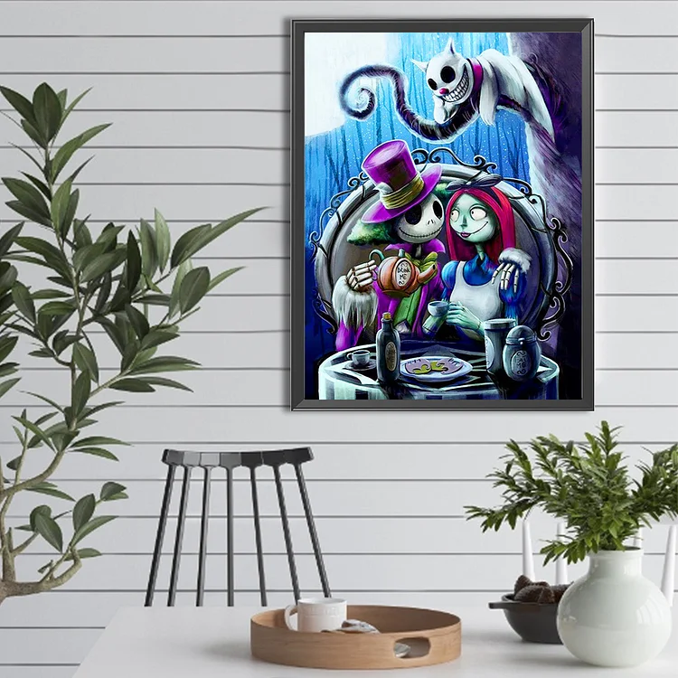 6pcs/Set The Nightmare Before Christmas - Full Round - Diamond Painting  (30*40cm)