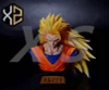 Super Saiyan 3 Son Goku Bust Statue - Dragon Ball Resin Statue - XS Studios