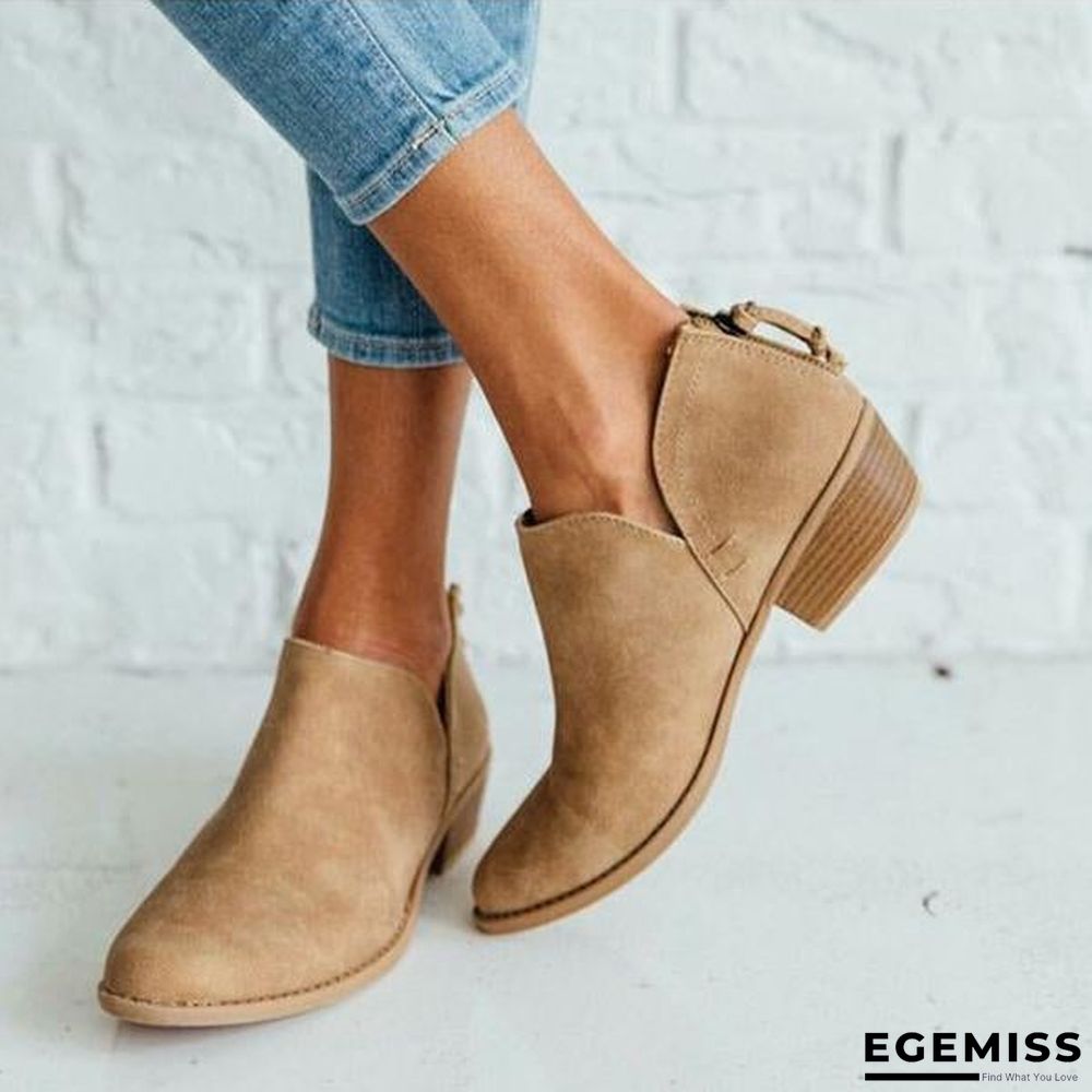 Casual Daily Chunky Heel Shoes | EGEMISS