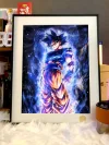 Ultra Instinct Son Goku Decorative Painting - Dragon Ball - Xingkong Studio