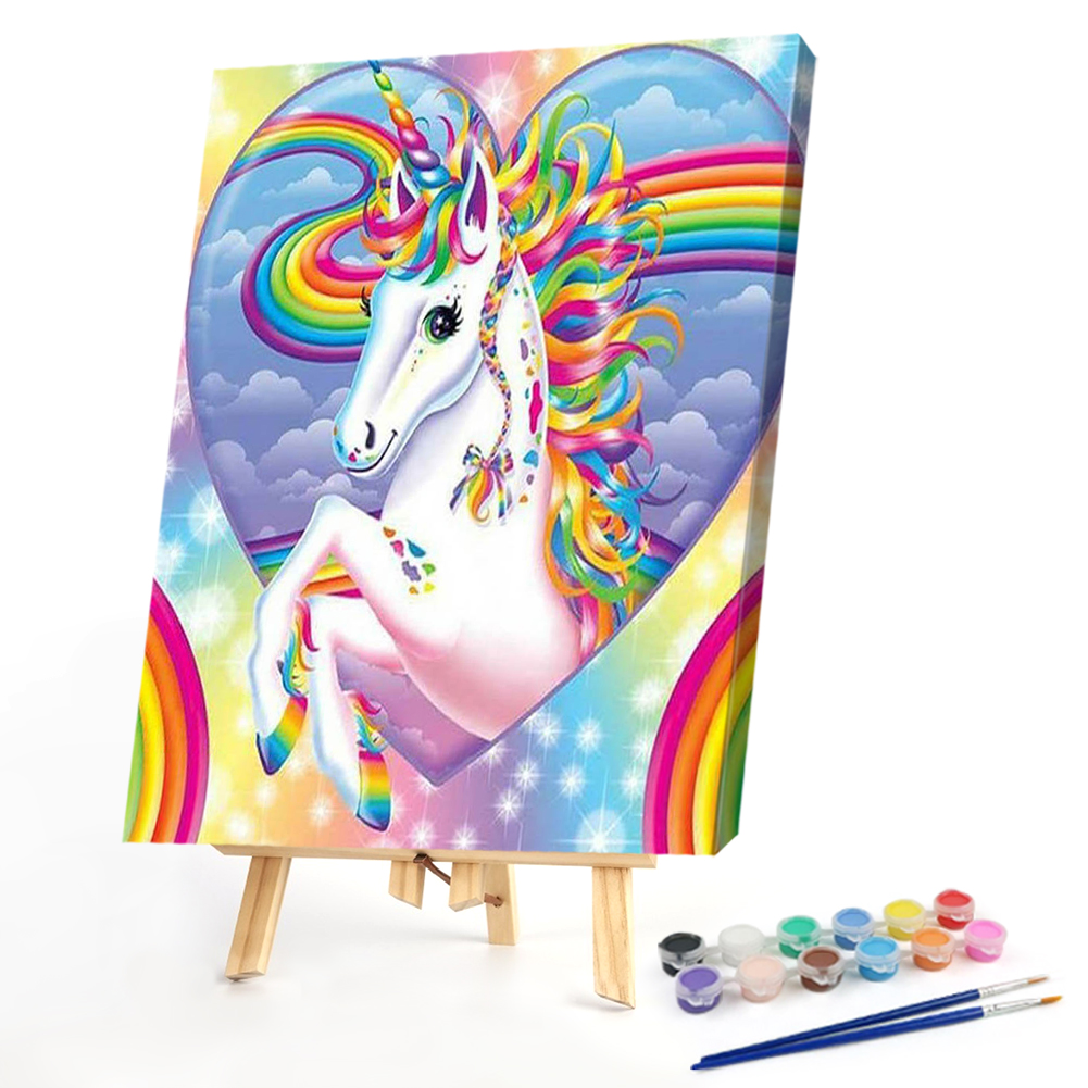 

40*50CM - Paint By Numbers - Unicorn, 501 Original