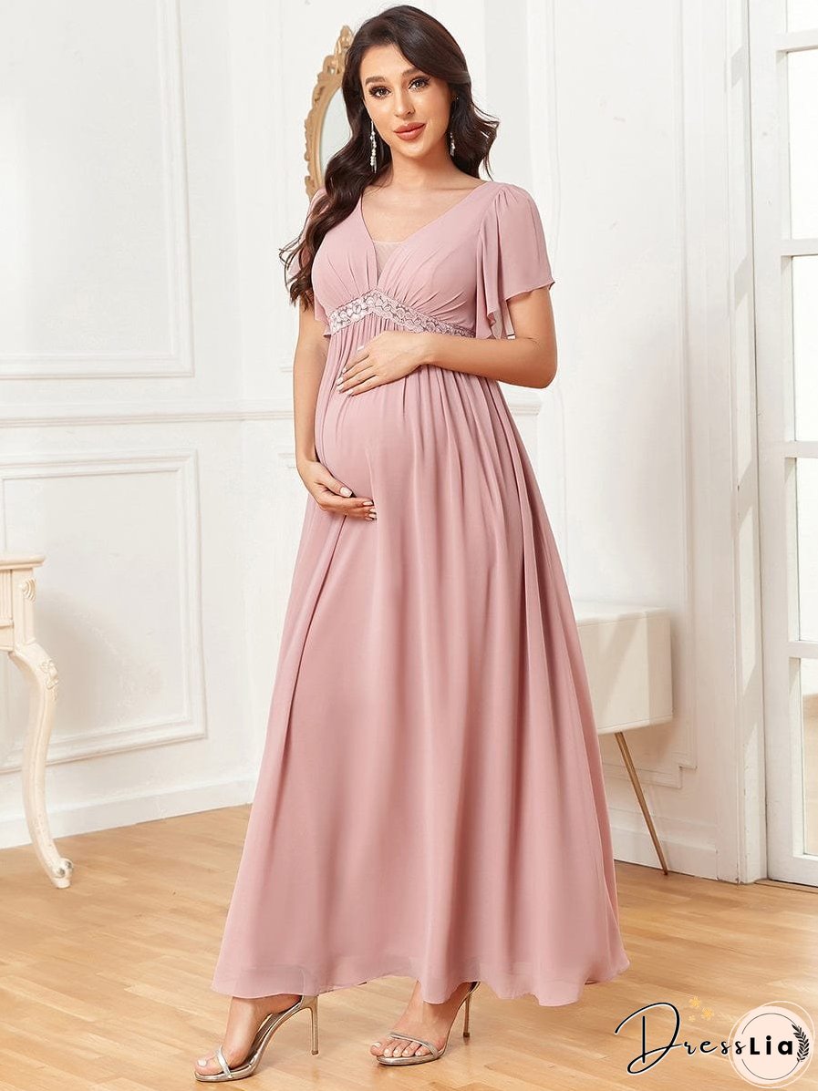 Boho Maternity Dress