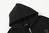 Chrome Hearts Rhinestone Cross Hoodie - Black Gothic Streetwear Sweatshirt 2633