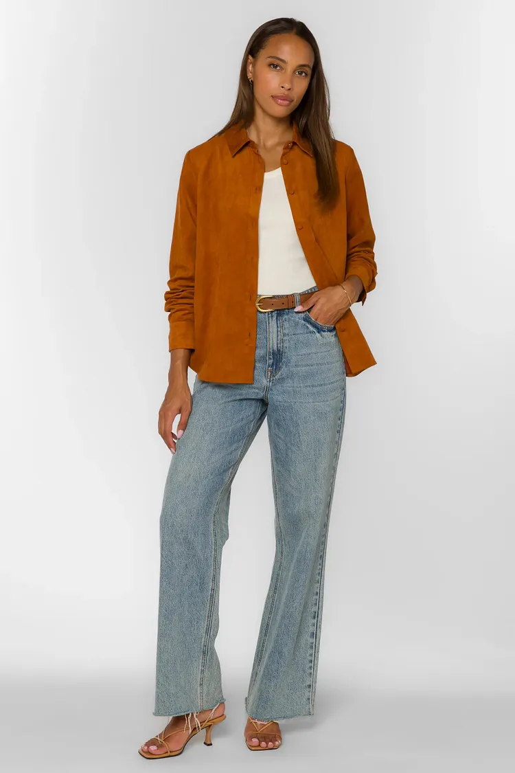Canyon Soft Suede Button-Up