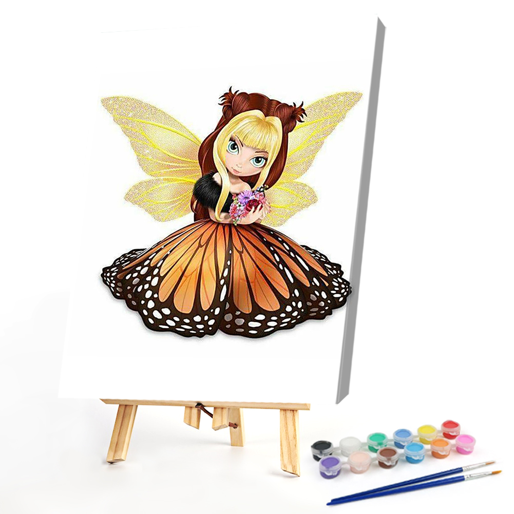 

40*50CM - Paint By Numbers - Flower Fairy, 501 Original