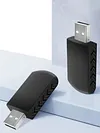 2 in 1 Wireless CarPlay Android Auto Adapter Plug & Play for Factory Wired Cars