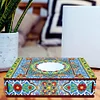 (US Local)Diamond Painting Storage Box DIY 5D Diamond Painting Jewelry Box for Women (A)