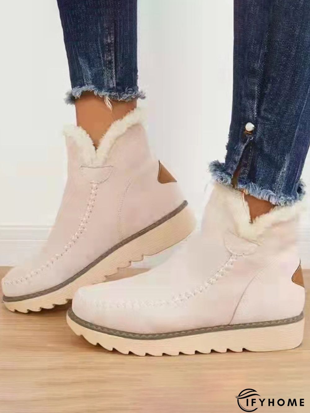 Warm Plush Lightweight Booties | IFYHOME