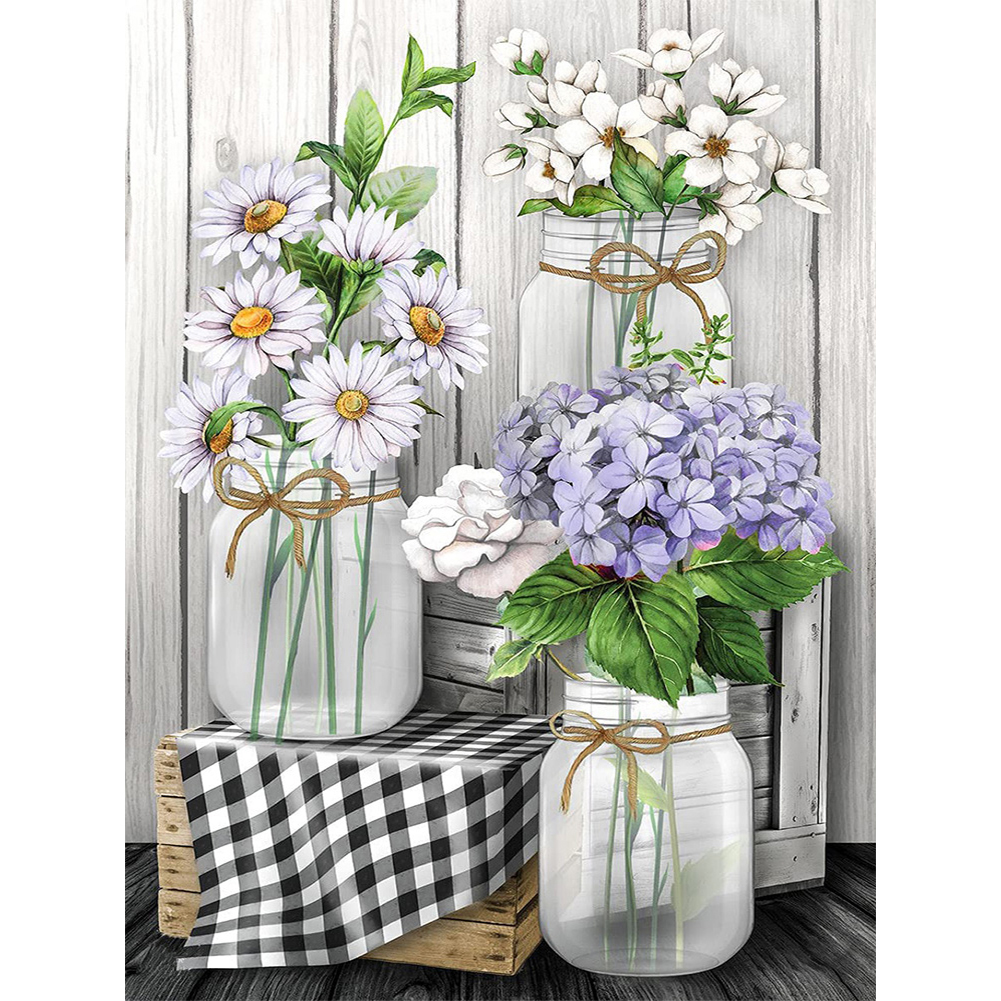 

Daisy - 11CT Stamped Cross Stitch - 40*53CM, 501 Original