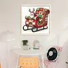Christmas Sleigh-11CT Stamped Cross Stitch 40*40cm/15.75*15.75in tapestrymarket