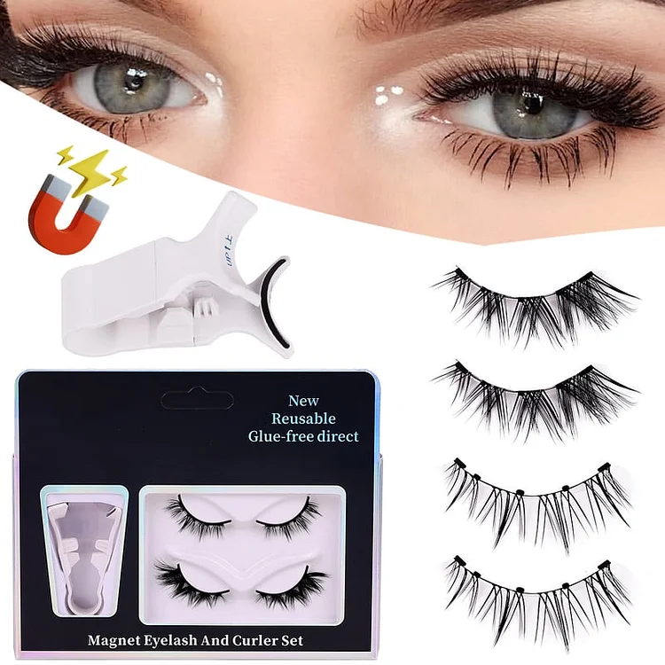 Premium Magnetic Eyelashes | Easy, Quick, Safe🎁 Limited time offer