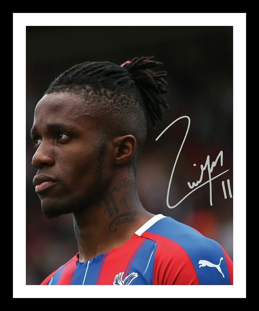 Wilfried Zaha - Crystal Palace Autograph Signed & Framed Photo Poster painting 1