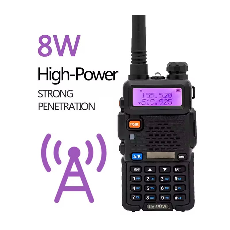 UV-5R radio front view