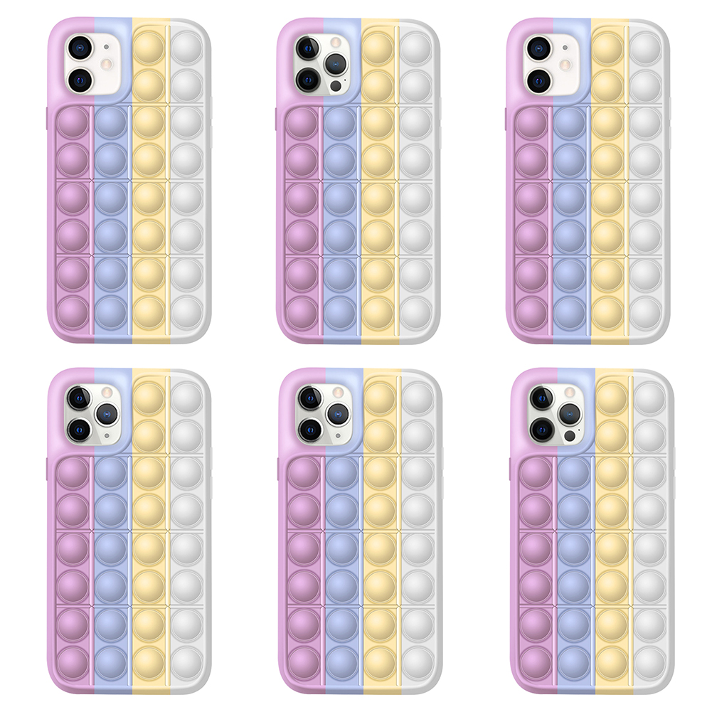 

Pink White - Push Bubble Phone Case For iPhone, Iphone x/xs, 501 Original
