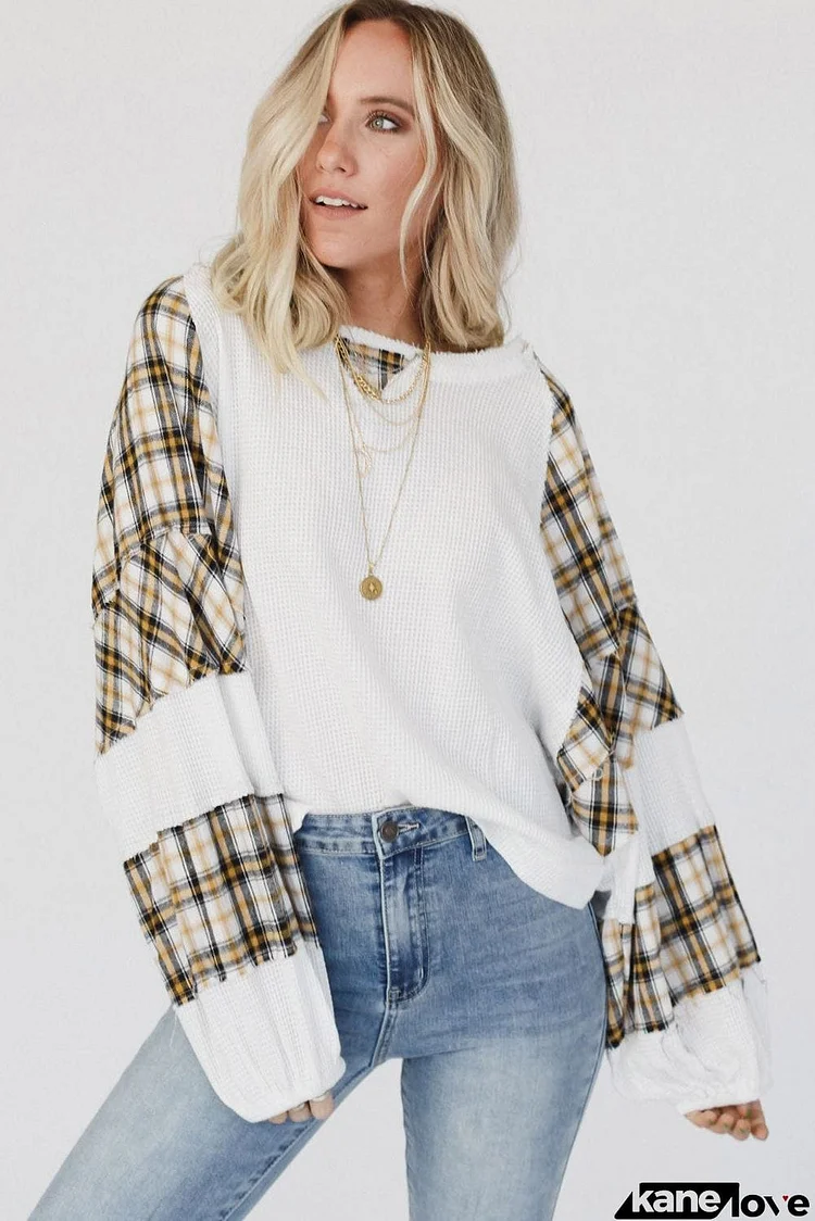 Printed Round Neck Long Sleeve Sweatshirt