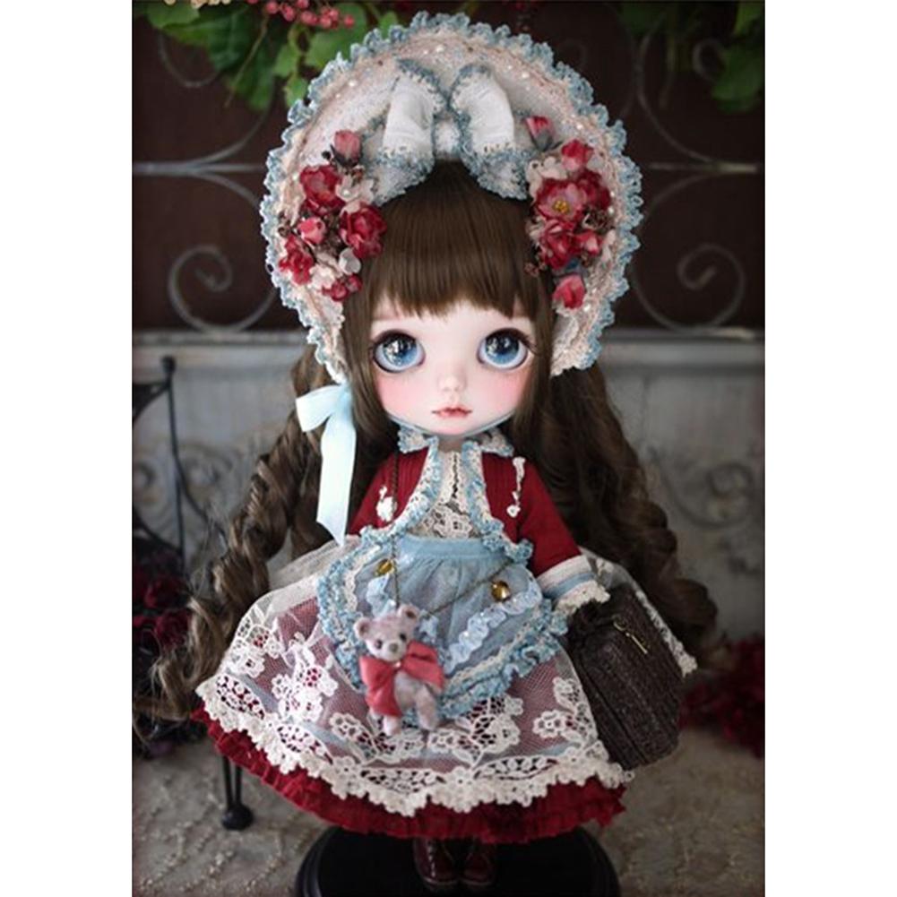 

30*40CM - Doll - Round Drill Diamond Painting, 501 Original