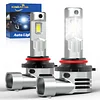 KIMLATAR 9005 LED Bulbs 30000LM 900% Xenon White 9005/HB3 Fog Lights Pack of 2