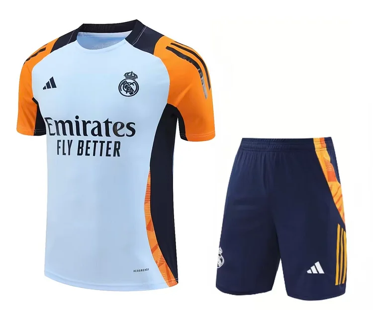 2024/25 Real Madrid Short SleeveTraining suit-