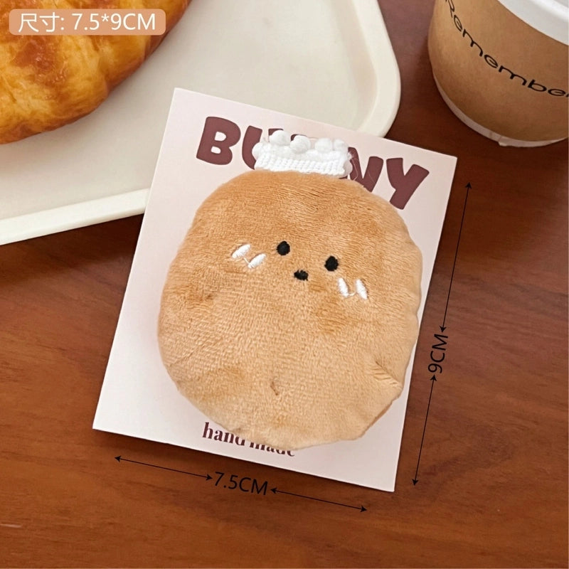 Cute Potatoes Tomato Plush Bag Pendant Hair Clip