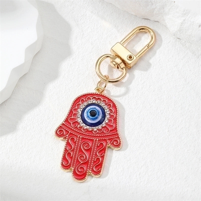 Minimalist Devil’s Eye Alloy Keychain