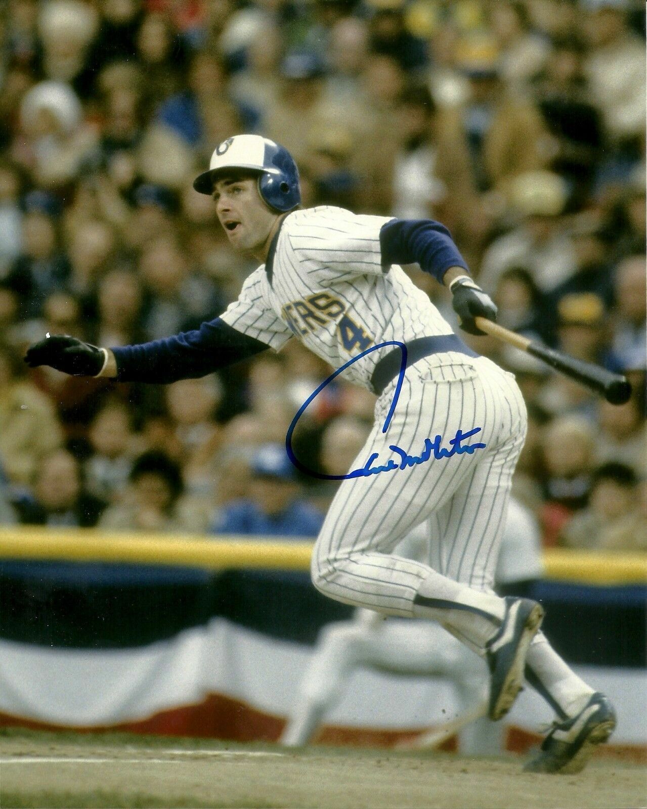 Paul Molitor 8 x10 Autographed Signed Photo Poster painting ( Brewers HOF ) REPRINT